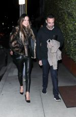 ALESSANDRA AMBROSIO Night Out in Santa Monica 03/16/2024