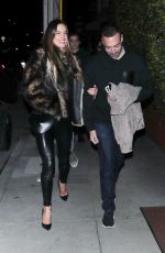 ALESSANDRA AMBROSIO Night Out in Santa Monica 03/16/2024