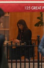 ALEX JONES Out for Coffee in London 03/12/2024