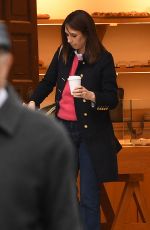 ALEX JONES Out for Coffee in London 03/12/2024