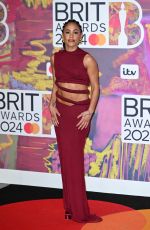 ALEX SCOTT at Brit Awards 2024 at O2 Arena in London 03/02/2024