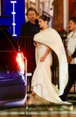 ALEXANDRA DADDARIO Leaves Vanity Fair Oscar Party in Beverly HIlls 03/10/2024