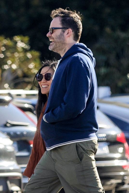 ALI WONG and Bill Hader on a Coffee Date in Brentwood 03/17/2024