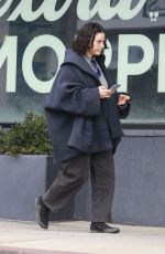 ALIA SHAWKAT Out for Coffee at Maru Coffee in Los Feliz 03/08/2024