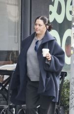 ALIA SHAWKAT Out for Coffee at Maru Coffee in Los Feliz 03/08/2024