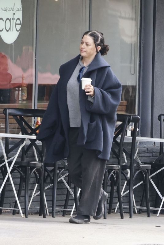 ALIA SHAWKAT Out for Coffee at Maru Coffee in Los Feliz 03/08/2024