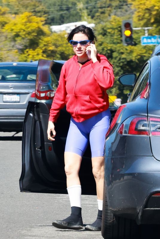 ALIA SHAWKAT Out Picking up Some Takeout in Los Feliz 03/11/2024