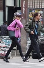 ALISON MOSSHART and Jamie Hince Out in New York 02/28/2024