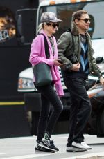 ALISON MOSSHART and Jamie Hince Out in New York 02/28/2024