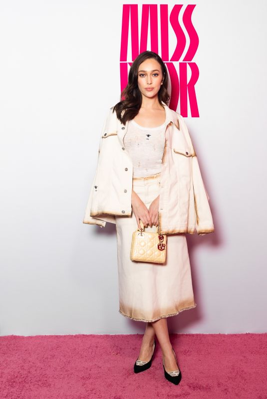 ALYCIA DEBNAM-CAREY at Christian Dior Celebrates Miss Dior Parfum and Melrose Avenue Pop-up in Los Angeles 03/06/2024