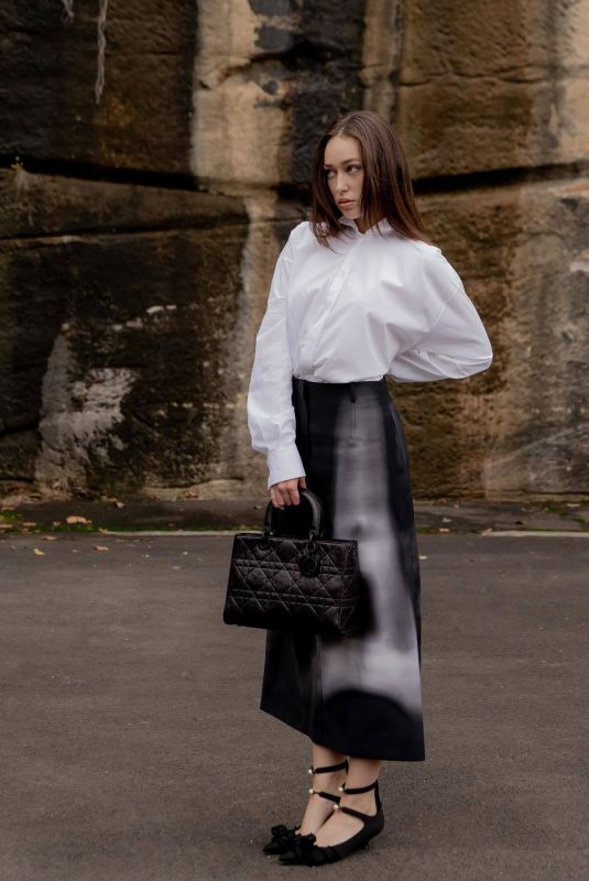 ALYCIA DEBNAM-CAREY for Dior Handbags Campaign, March 2024