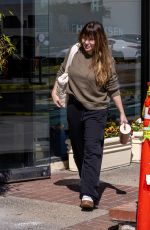ALYSSA MILANO Leaves a Serene Spa Session in West Hollywood 03/10/2024