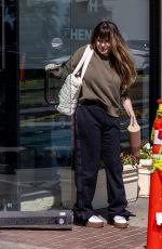 ALYSSA MILANO Leaves a Serene Spa Session in West Hollywood 03/10/2024