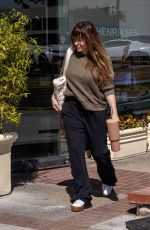 ALYSSA MILANO Leaves a Serene Spa Session in West Hollywood 03/10/2024
