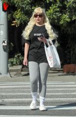 AMANDA BYNES Out and About in Los Angeles 03/13/2024
