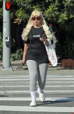 AMANDA BYNES Out and About in Los Angeles 03/13/2024