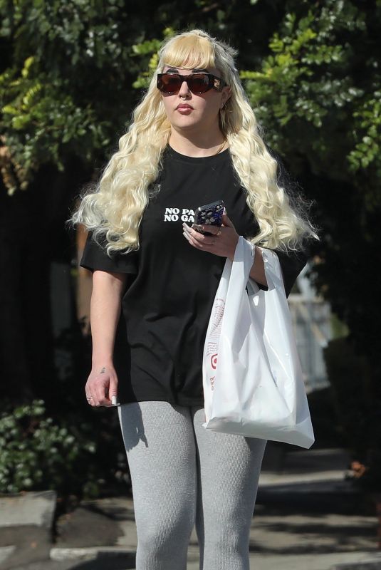 AMANDA BYNES Out and About in Los Angeles 03/13/2024