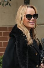 AMANDA HOLDEN Arrives at Heart Breakfast Studio in London 03/11/2024