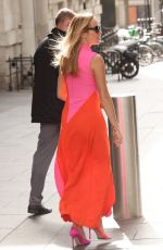AMANDA HOLDEN Arrives at Heart Radio in London 03/15/2024