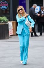 AMANDA HOLDEN Leaves Heart Radio in London 03/21/2024