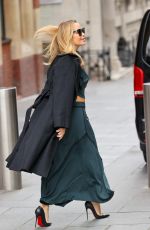 AMANDA HOLDEN Leaves Heart Radio Studios in London 03/19/2024