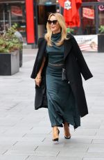 AMANDA HOLDEN Leaves Heart Radio Studios in London 03/19/2024