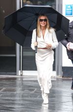 AMANDA HOLDEN Leaves Her Heart FM Show at Global Radio Studios in London 03/22/2024