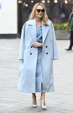 AMANDA HOLDEN Leaving Heart FM Breakfast Show in London 03/07/2024