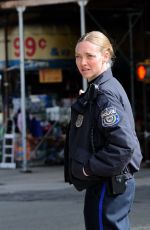 AMANDA SEYFRIED on the Set of Long Bright River in Brooklyn 03/29/2024