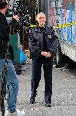 AMANDA SEYFRIED on the Set of Long Bright River in New York 03/26/2024