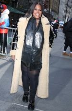 AMBER RILEY Leaves Today Show in New York 02/29/2024