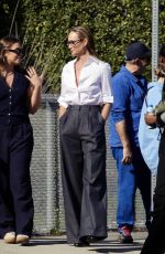AMBER VALLETTA at a Photoshoot for Karl Lagerfeld in Los Angeles 03/19/2024
