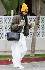 AMELIA HAMLIN Leaves Cha Cha Matcha in Los Angeles 03/18/2024