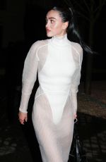 AMELIA HAMLIN Leaves Mert And Marcus Party at Paris Fashion Week 03/01/2024
