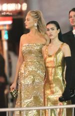 AMELIA HAMLIN Leaves Vanity Fair Oscar Party in Beverly Hills 03/10/2024