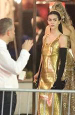 AMELIA HAMLIN Leaves Vanity Fair Oscar Party in Beverly Hills 03/10/2024