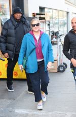 AMY SCHUMER Heading to the Set of Kinda Pregnant 03/18/2024