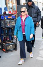 AMY SCHUMER Heading to the Set of Kinda Pregnant 03/18/2024