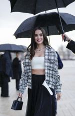 ANA DE ARMAS Arrives at Louis Vuitton Show at Paris Fashion Week 03/05/2024