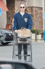 ANNA OSCEOLA Out for Grocery Shopping at Gelson