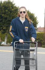 ANNA OSCEOLA Out for Grocery Shopping at Gelson