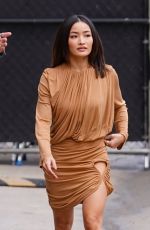ANNA SAWAI Arrives at Jimmy Kimmel Live in Los Angeles 02/29/2024