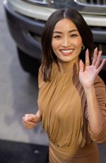 ANNA SAWAI Arrives at Jimmy Kimmel Live in Los Angeles 02/29/2024