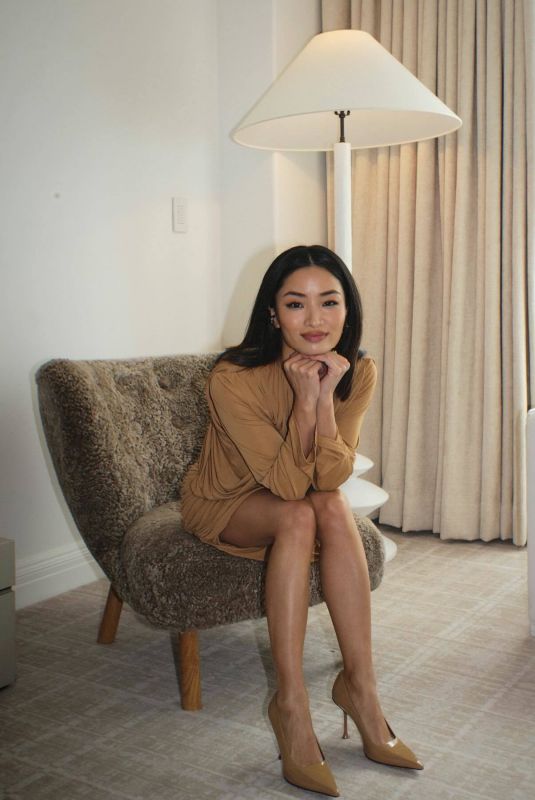 ANNA SAWAI at a Photoshoot, February 2024