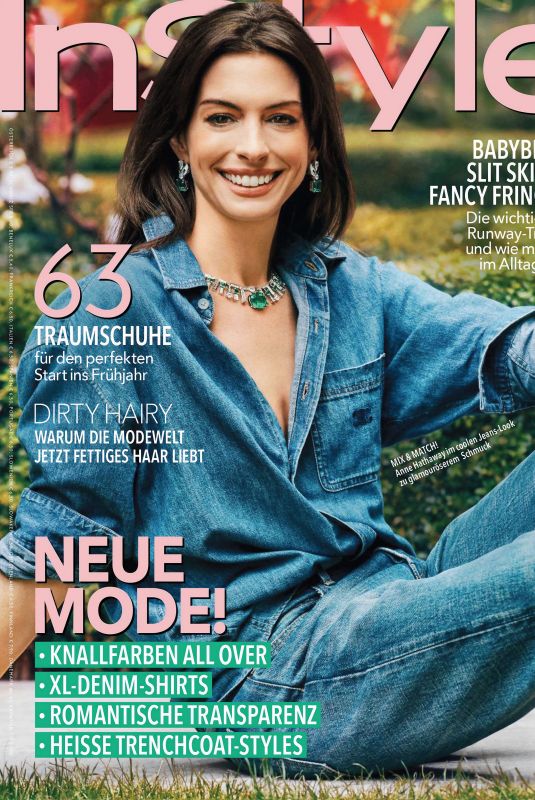 ANNE HATHAWAY in InStyle Germany, March 2024
