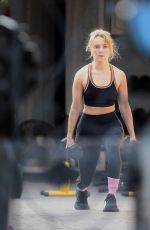 ANNSAOPHIA ROBB at a Grueling Workout in Los Angeles 03/14/2024