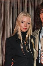 ANYA TAYLOR-JOY at Gala Performance Afterparty for Cabaret at the Kit Kat Club Celebrating New Cast Members in London 03/28/2024
