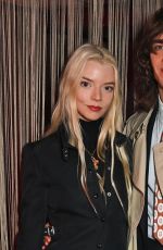 ANYA TAYLOR-JOY at Gala Performance Afterparty for Cabaret at the Kit Kat Club Celebrating New Cast Members in London 03/28/2024