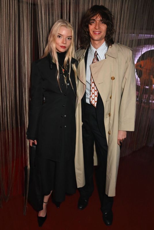 ANYA TAYLOR-JOY at Gala Performance Afterparty for Cabaret at the Kit Kat Club Celebrating New Cast Members in London 03/28/2024