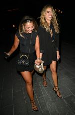 ARABELLA CHI and LUCINDA STRATFORD Arrives at Molly Smith Boohoo Launch at Fenix in Manchester 03/27/2024
